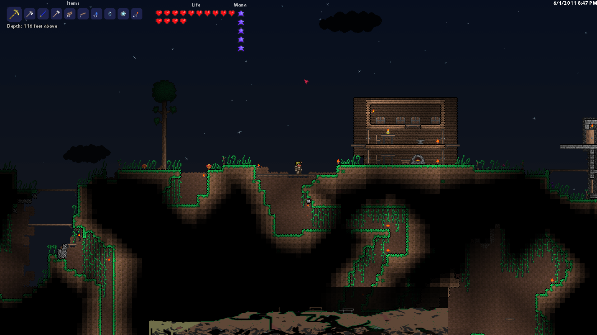 terraria hacked world  pc all 30