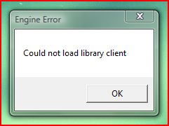Could not load library client